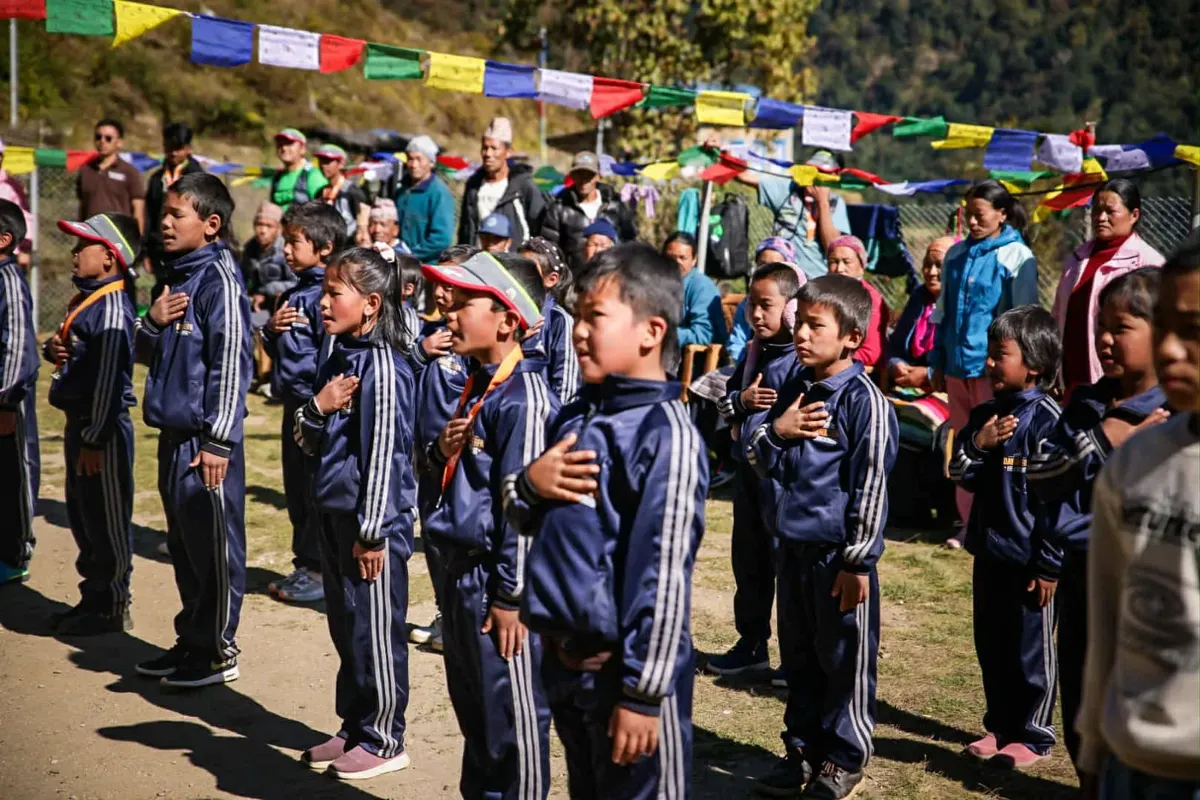 Enfants de l'école de Taksindu