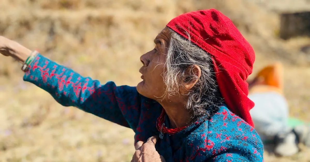 Dawa Dachhiri Sherpa lors d'une visite dans la vallée du Solukumbu